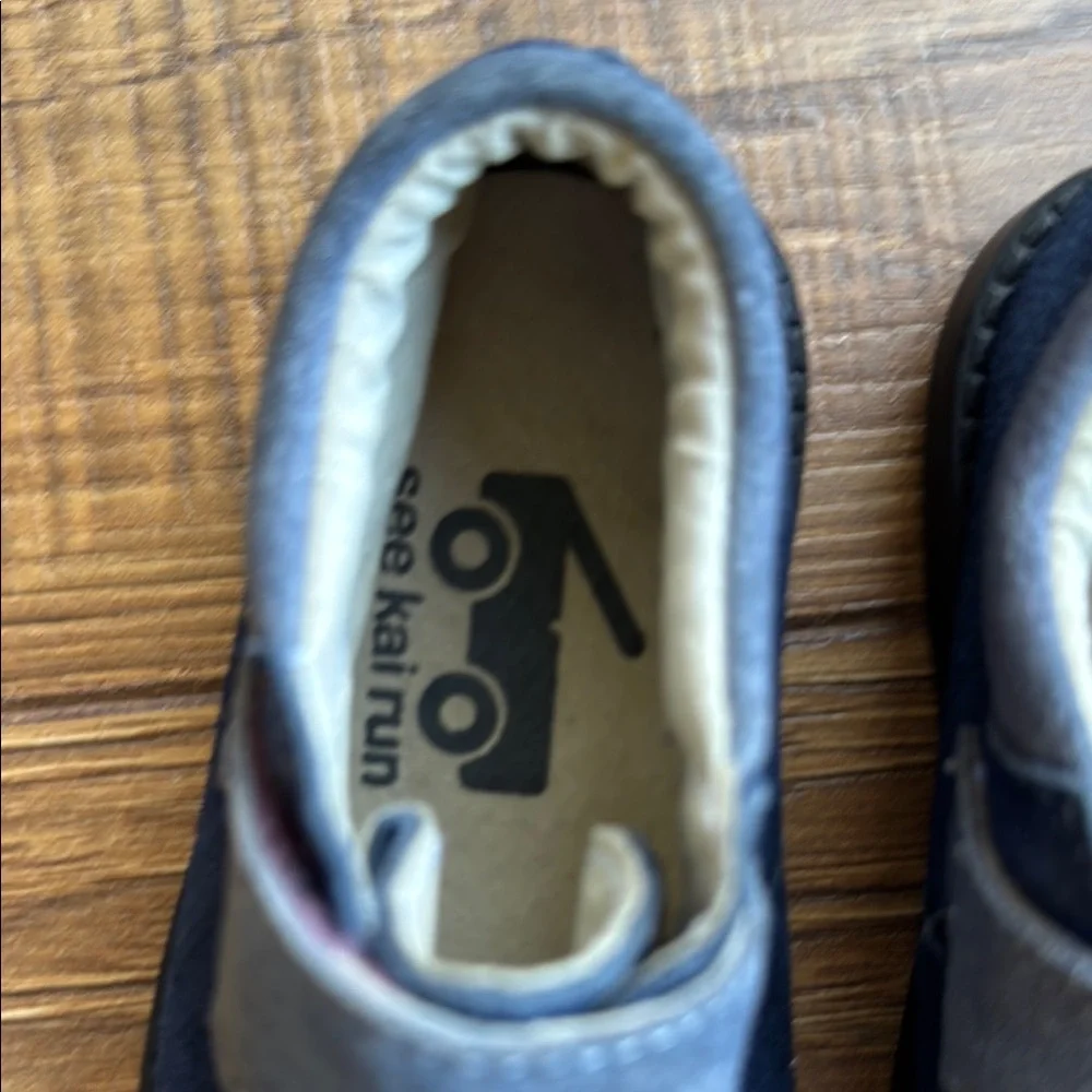 Navy Blue Kids Shoes